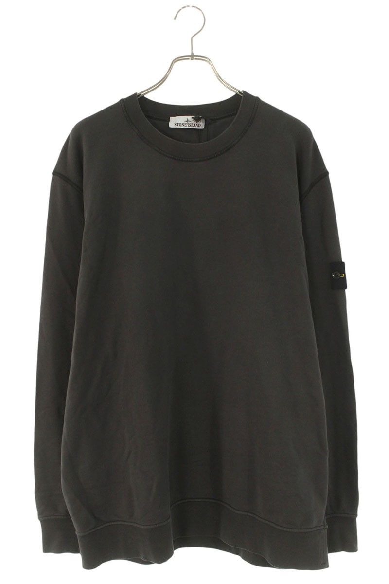 ストーンアイランド 801563051 ワッペン付きクルーネック