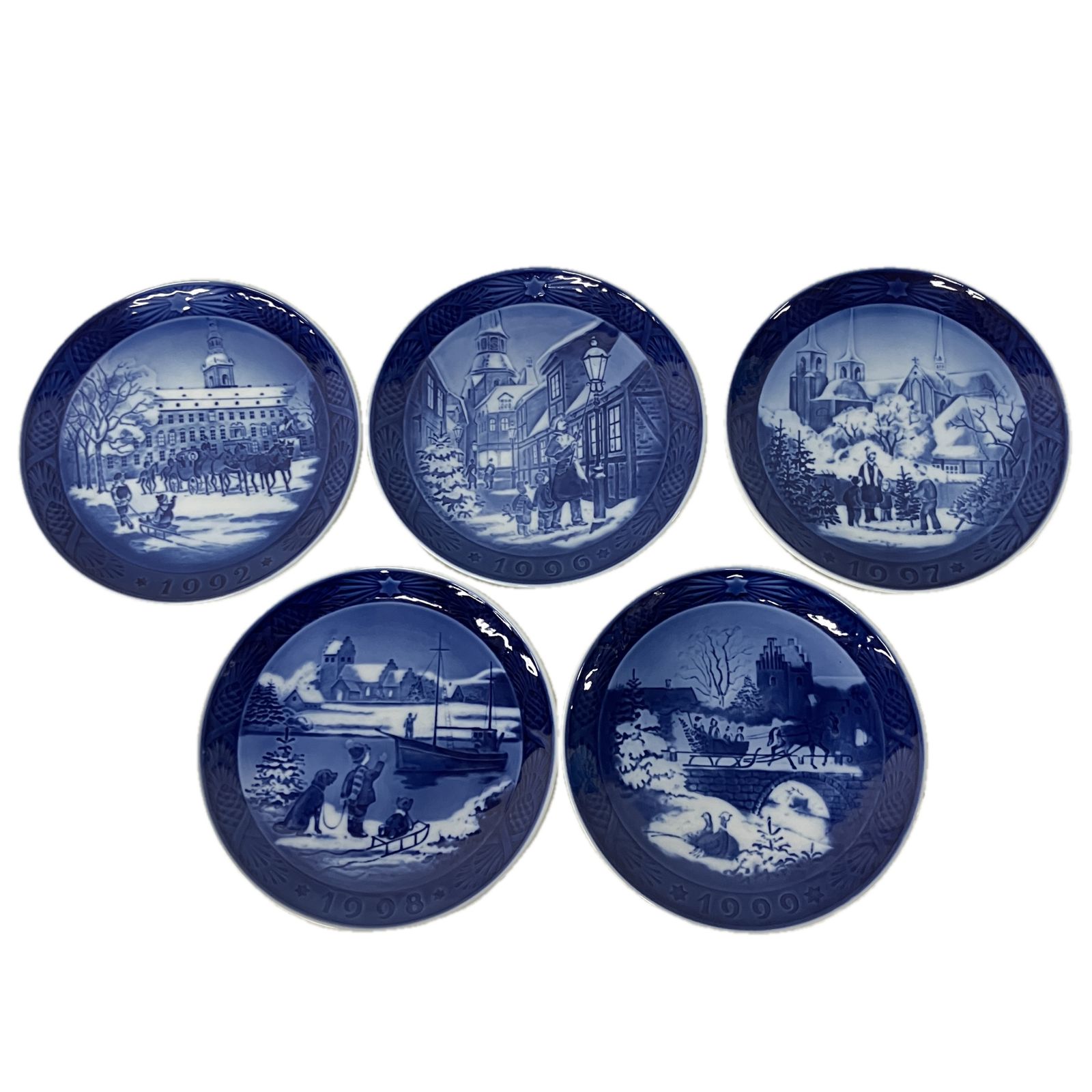 ROYAL イヤープレート 1989 1999 セット 食器 ロイヤル コペンハーゲン