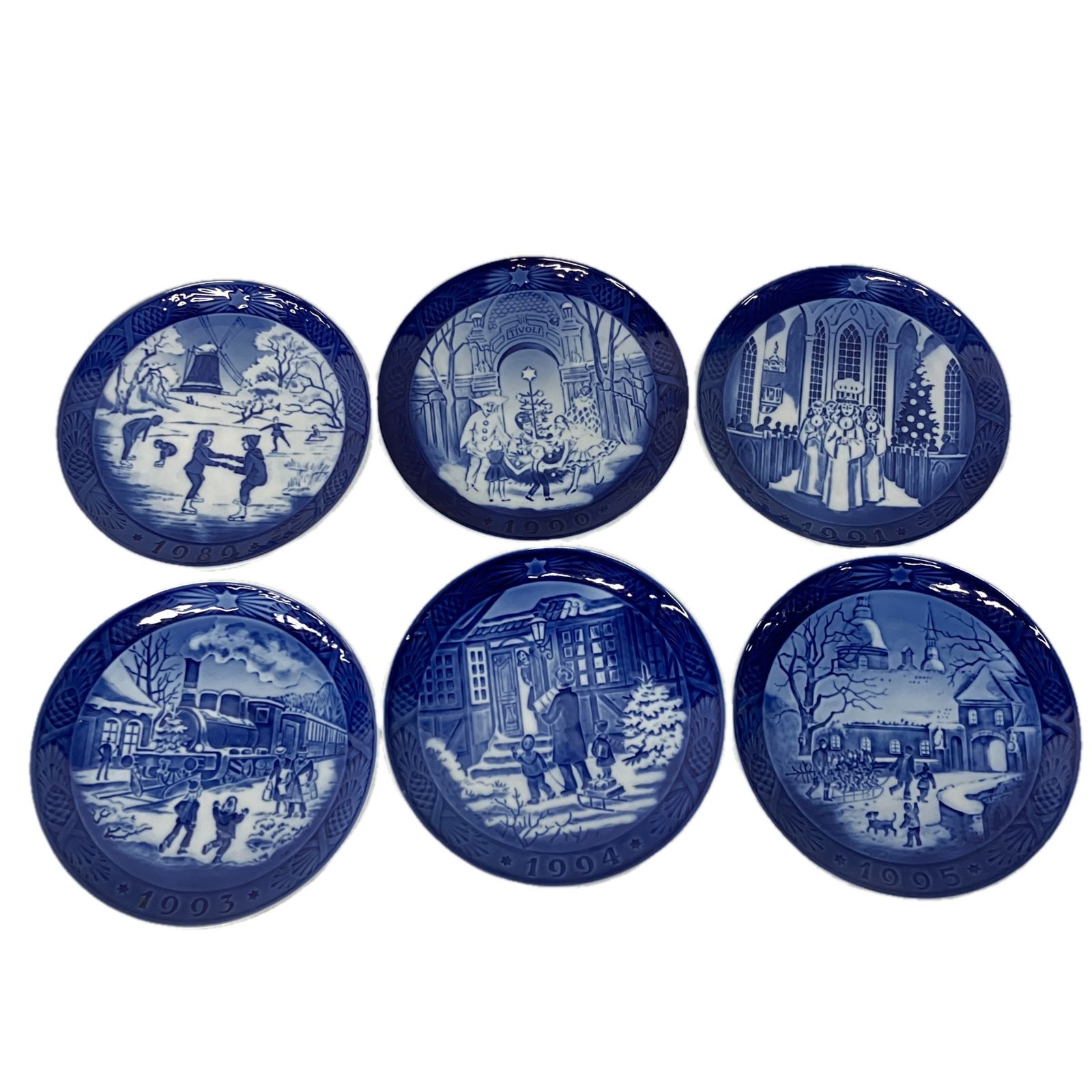 ROYAL COPENHAGEN イヤープレート 1989-1999 11枚セット 食器 ロイヤル コペンハーゲン S10544307