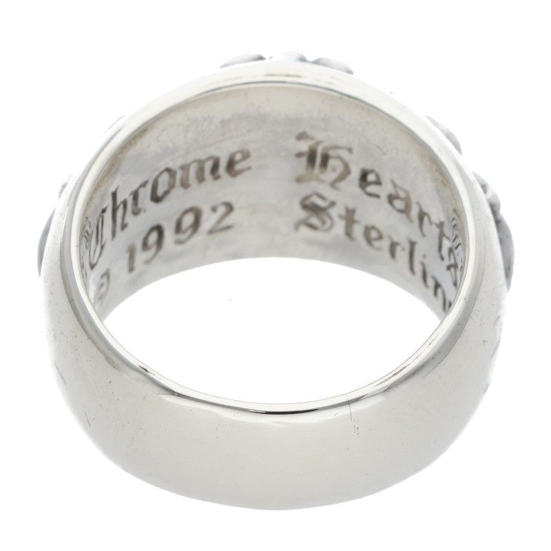 クロムハーツ FLRL CRS/フローラルクロス シルバーリング メンズ 19号 クロムハーツ FLRL CRS/フローラルクロス シルバーリング メンズ 19号