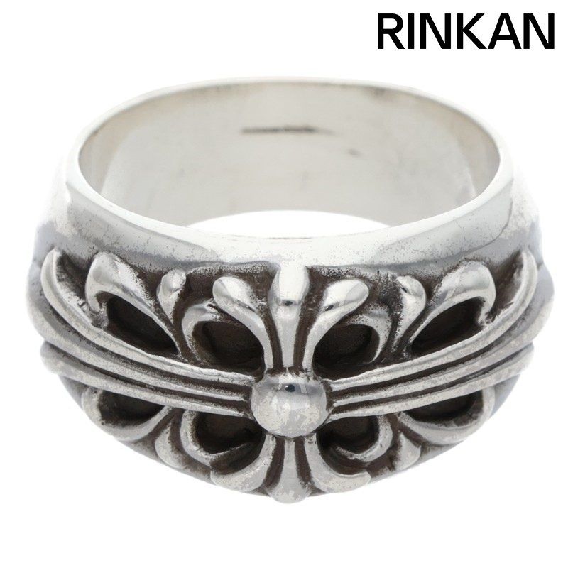 クロムハーツ FLRL CRS/フローラルクロス シルバーリング メンズ 19号 クロムハーツ FLRL CRS/フローラルクロス シルバーリング メンズ