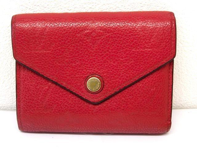 ヴィトン M62554 SP0169 アンプラント ポルトフォイユ ヴィクトリーヌ 三つ折り 財布 LOUIS VUITTON 7J