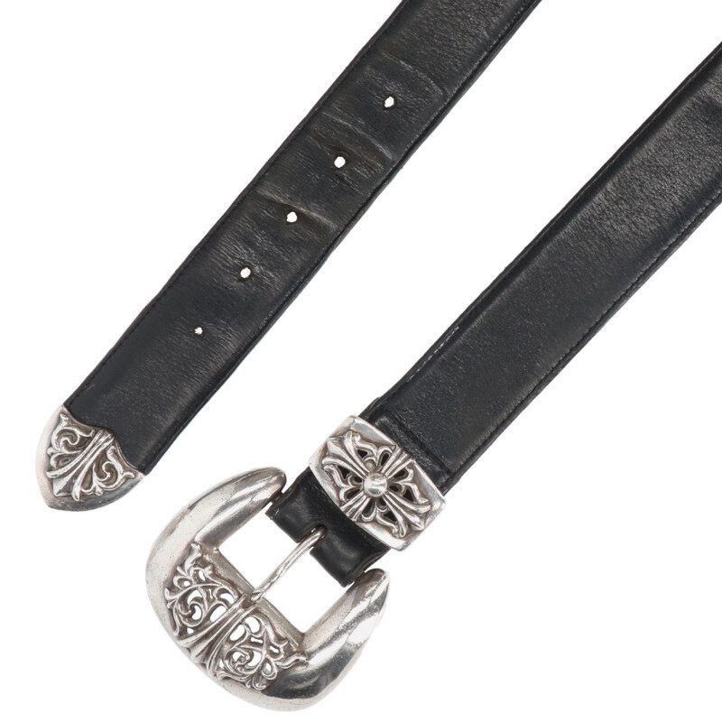  クロムハーツ BLT CLASSIC 3 PC クラシック3 レザーベルト メンズ 34 ベルト 小物