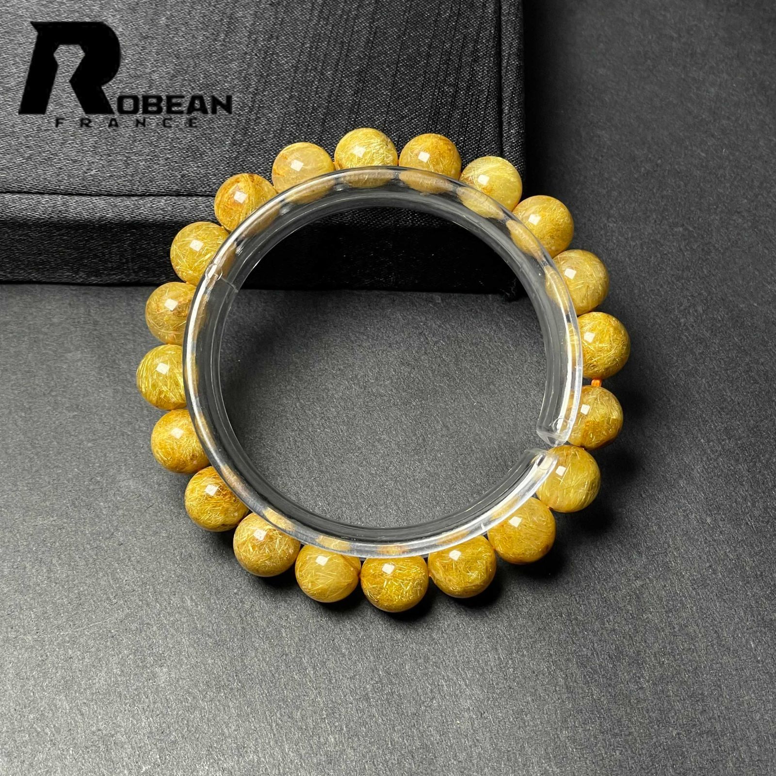 逸品 EU製 定価19万円☆ROBEAN・極!極満針ルチルクォーツ