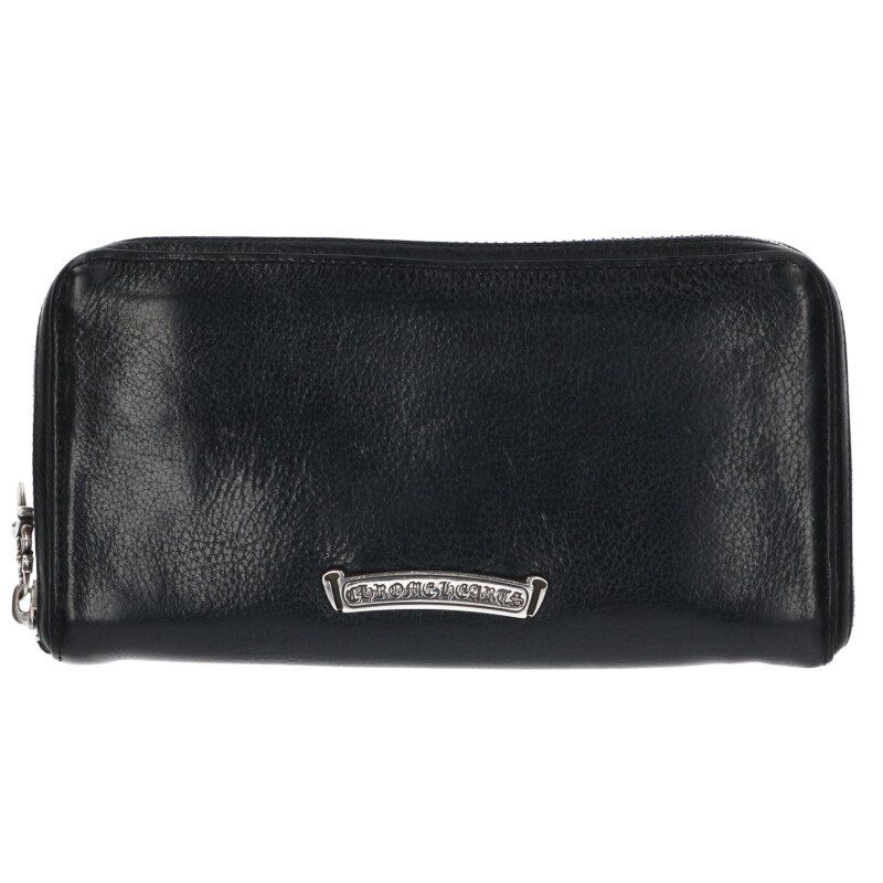  クロムハーツ RC F ZP 2 フィリグリープラス装飾ラウンドジップレザーウォレット財布 メンズ その他 小物