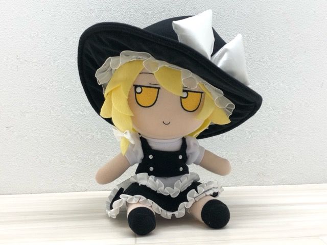 東方 Project Gift ふもふもまりさ。魔理沙 ぬいぐるみ 【G1807-007