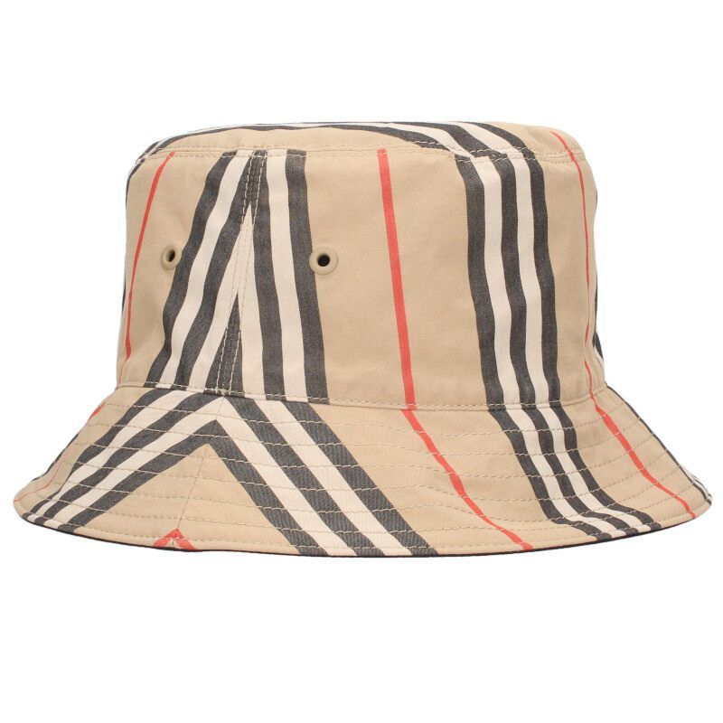 ヴィンテージチェックリバーシブルバケットハット レディース