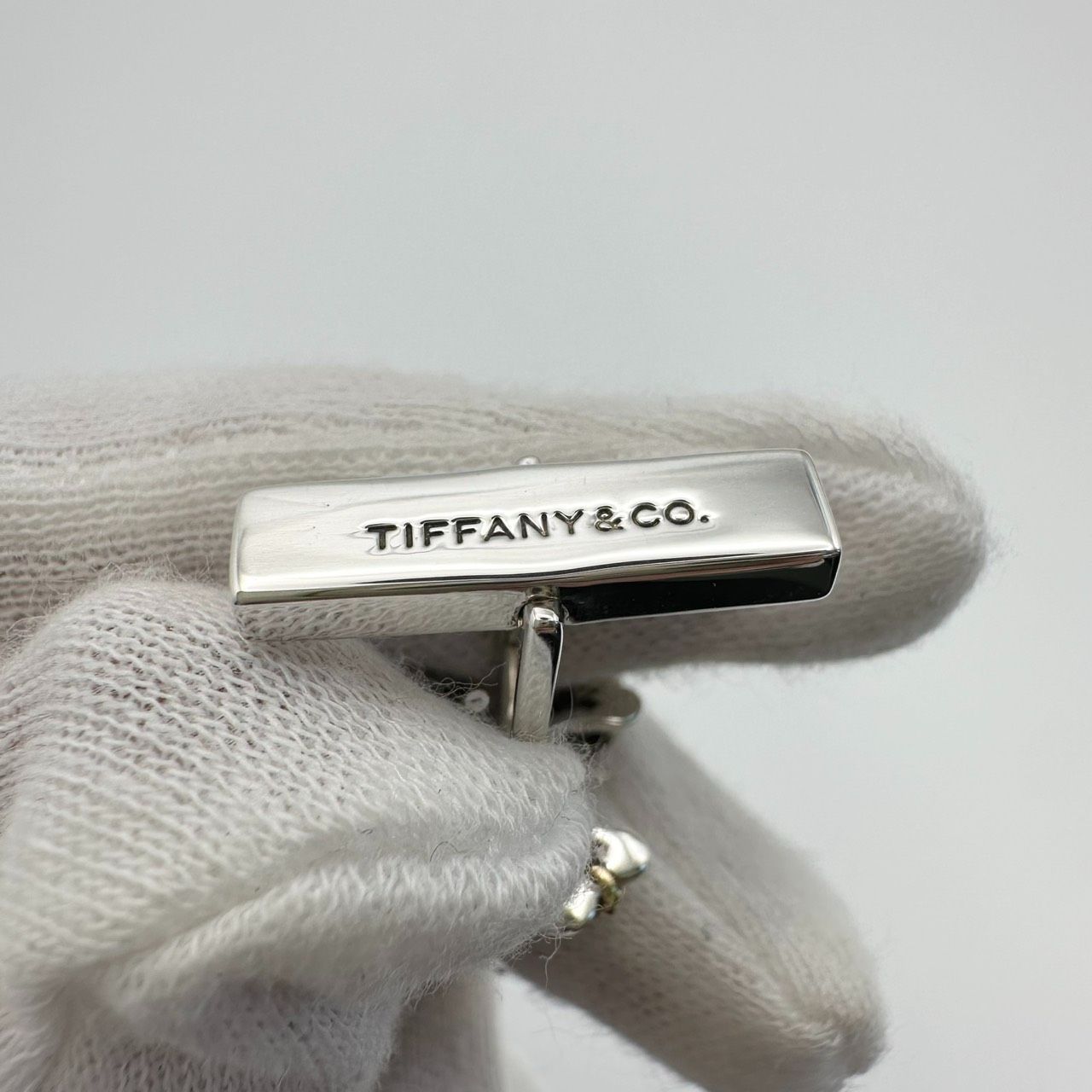 オールドティファニー　シグネチャー　ツイスト　カフス　925　750 オールドティファニー シグネチャー ツイスト カフス 925 750 オールド