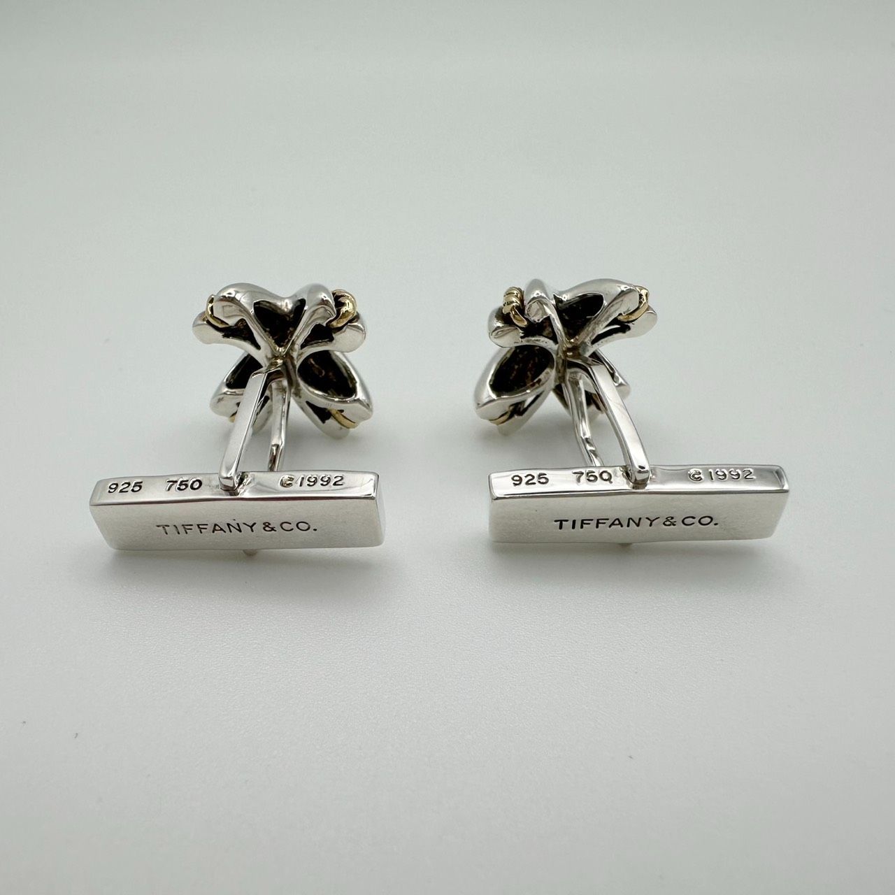 TIFFANY&Co. ヴィンテージ ツイスト カフリンクス 返品OK】TIFFANY&Co. ティファニー シグネチャー ツイスト カフス