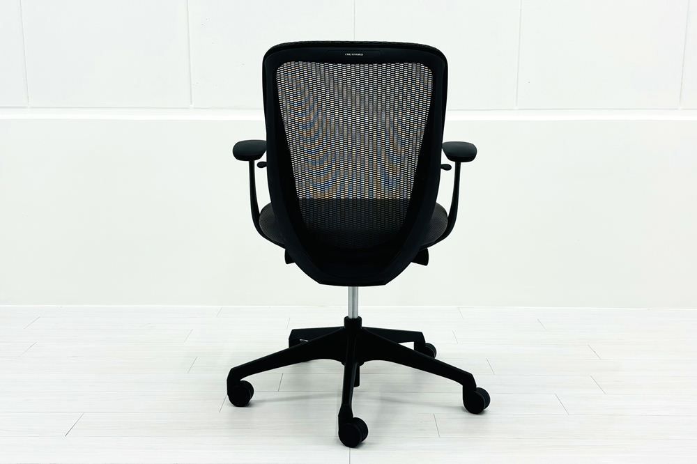 オカムラ シルフィーチェア 2020年製 ローバック 固定肘 OKAMURA Sylphy オフィスチェア オフィス家具 ミディアムグレー A000003926 MARWIL-DEMENAGEMENTS_CH