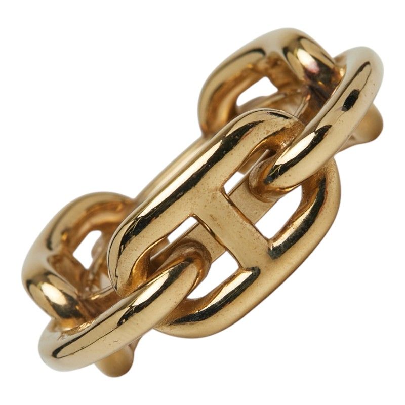 エルメス ルカデ シェーヌダンクル ゴールド メッキ レディース HERMES 228-34618