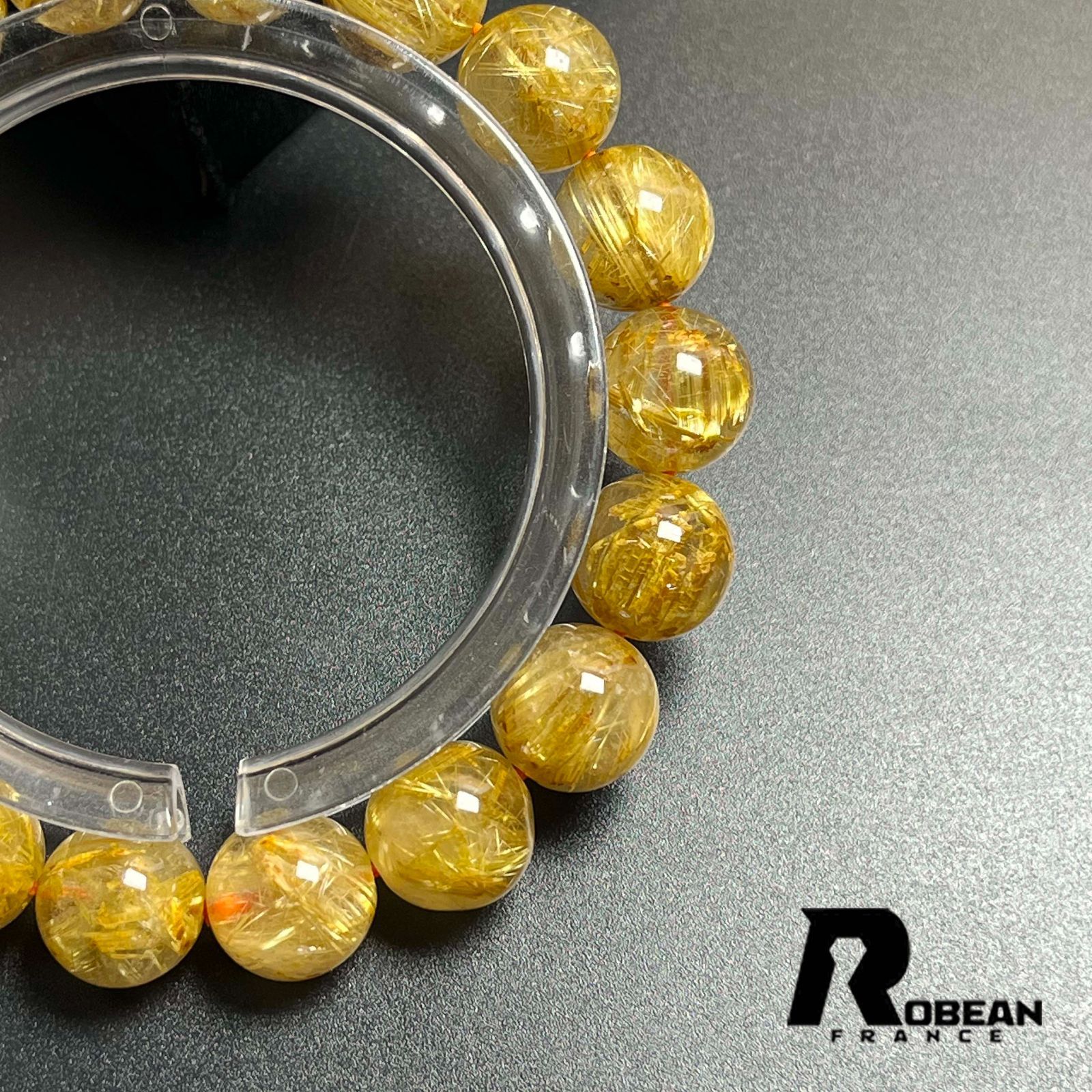 ! 満針ルチルクォーツ