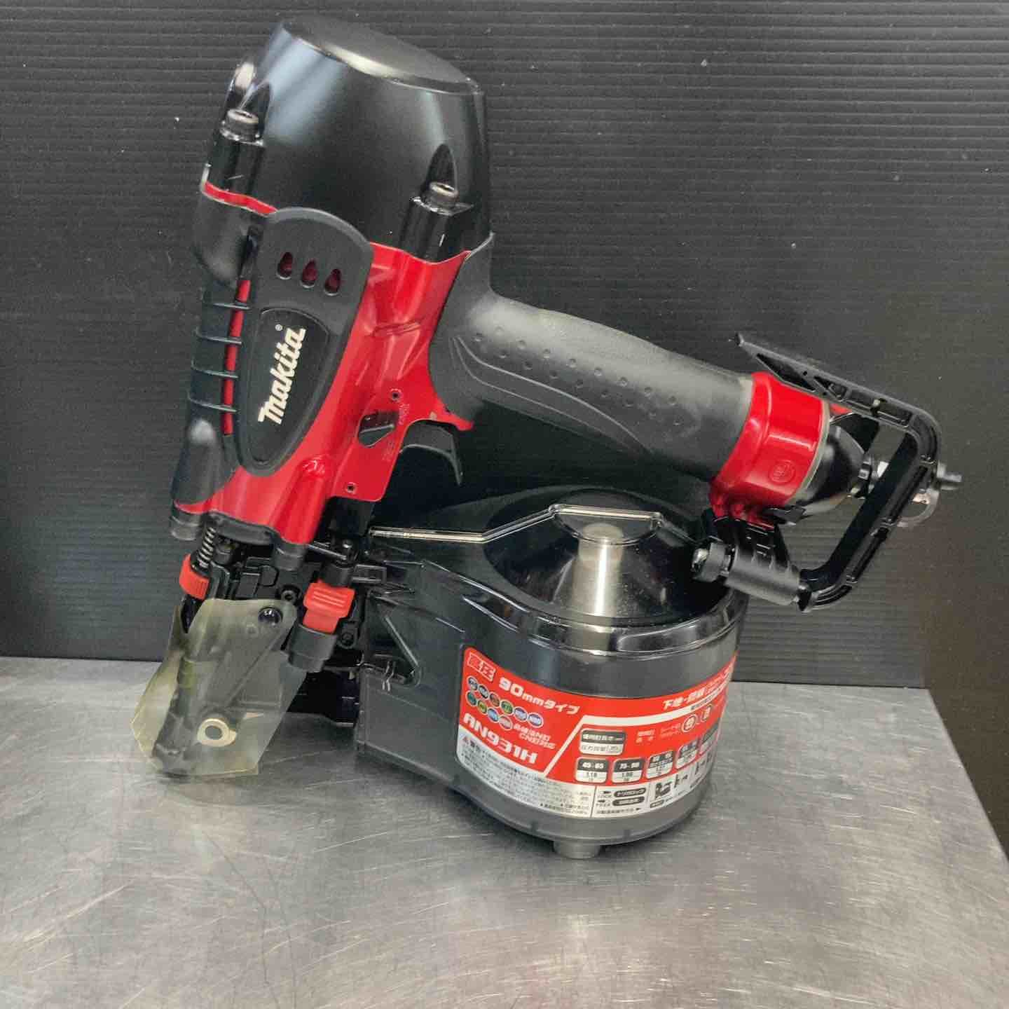 中古美品】 マキタ(makita) 90mm 高圧エア釘打ち機 AN931H 【東大和店 