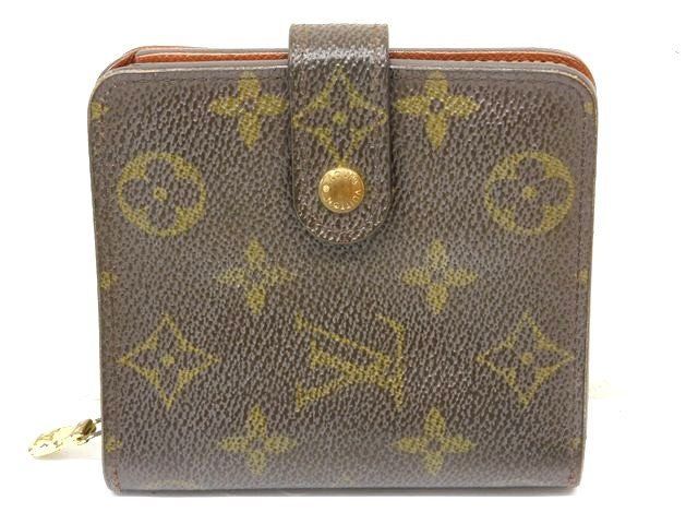 ヴィトン 財布 M61667 MI0052 モノグラム コンパクトジップ ウォレットLOUIS VUITTON 7J