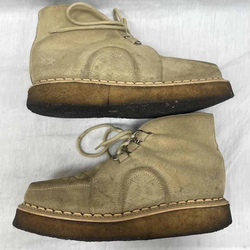 ジョージコックスGEORGE COX ラバーソール ベージュUK9 ジョージ 