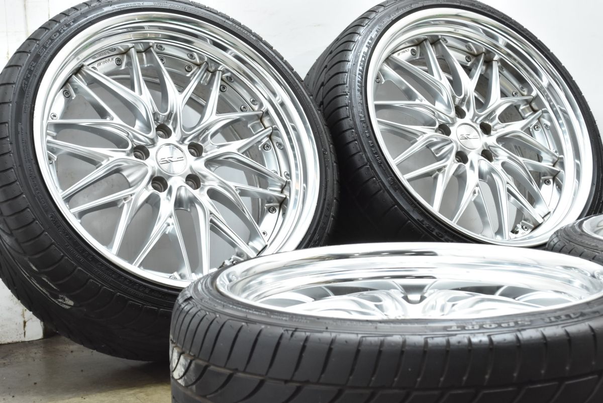 カスタム用に WORK SCHWERT QUELL 20 in 9 5 J 33 25 PCD 114 3 ATRラジアル ATRスポーツ 245 35 R アルファード エルグランド