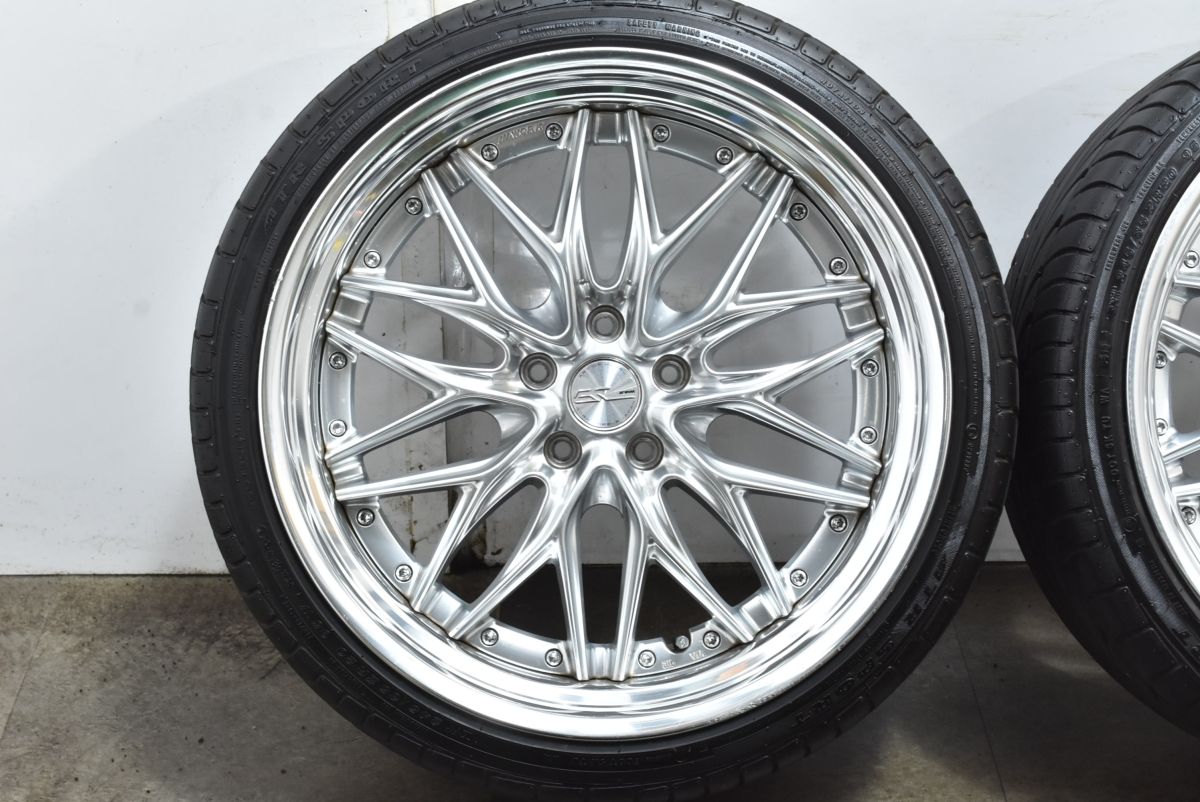  カスタム用に WORK SCHWERT QUELL 20 in 9 5 J 33 25 PCD 114 3 ATRラジアル ATRスポーツ 245 35 R アルファード エルグランド 20インチ タイヤ ホイールセット