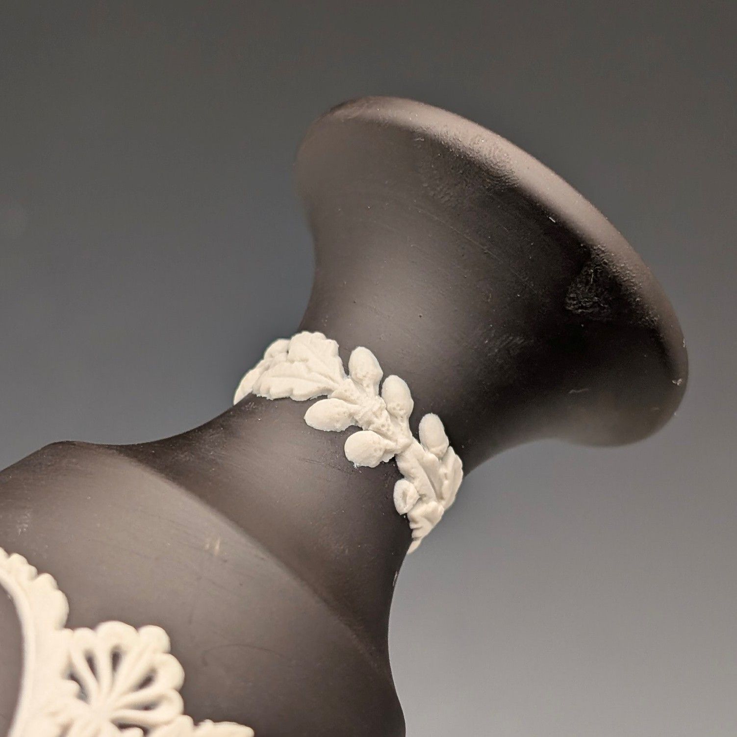 ジャスパーウェア製 一輪挿し花瓶ペア