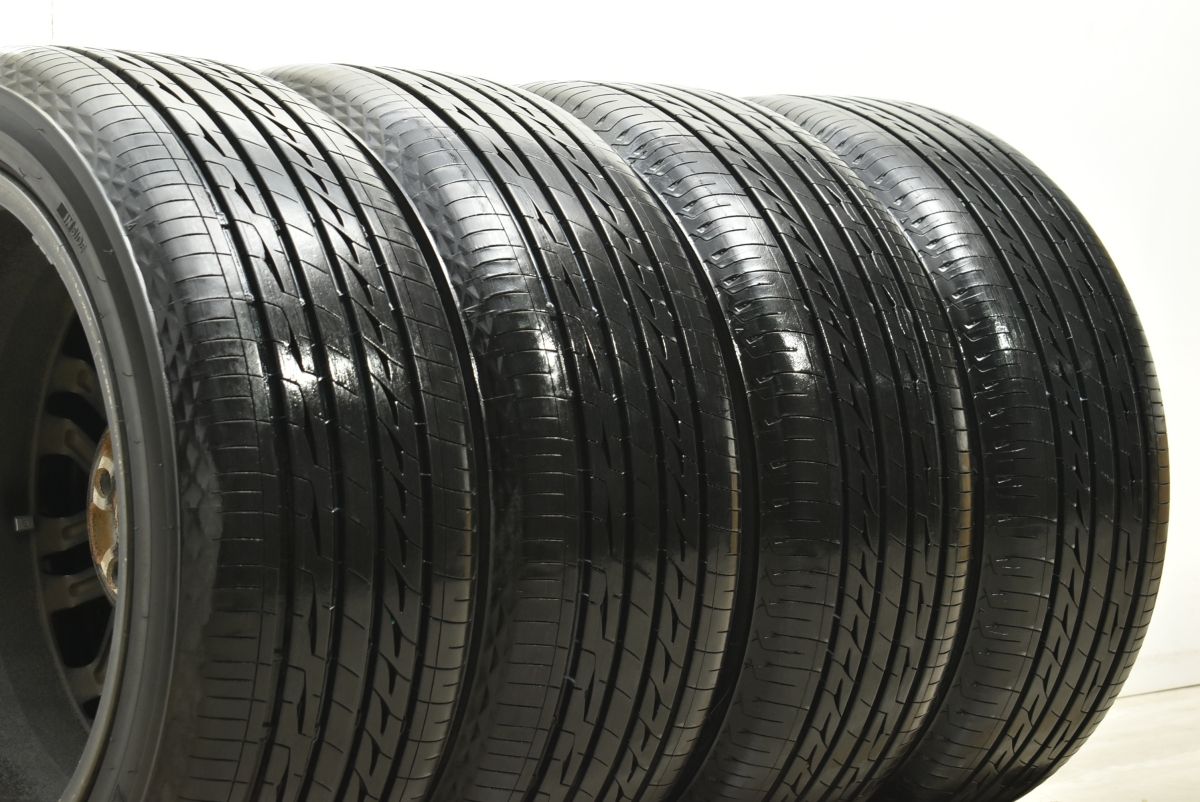  ブラックスパッタリング トヨタ 210 クラウンアスリート 18 in 8 J 40 114 3 ブリヂストン レグノ GR XII 225 45 R 200 180 18インチ タイヤ ホイールセット