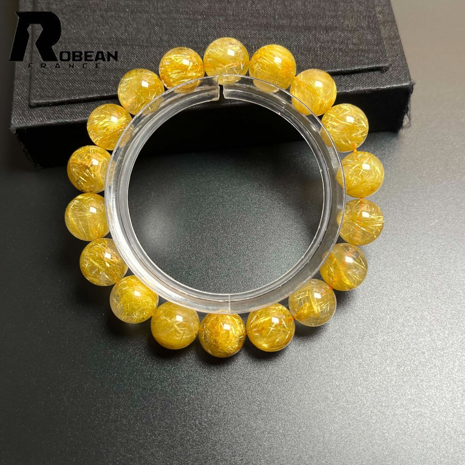 ! 満針ルチルクォーツ