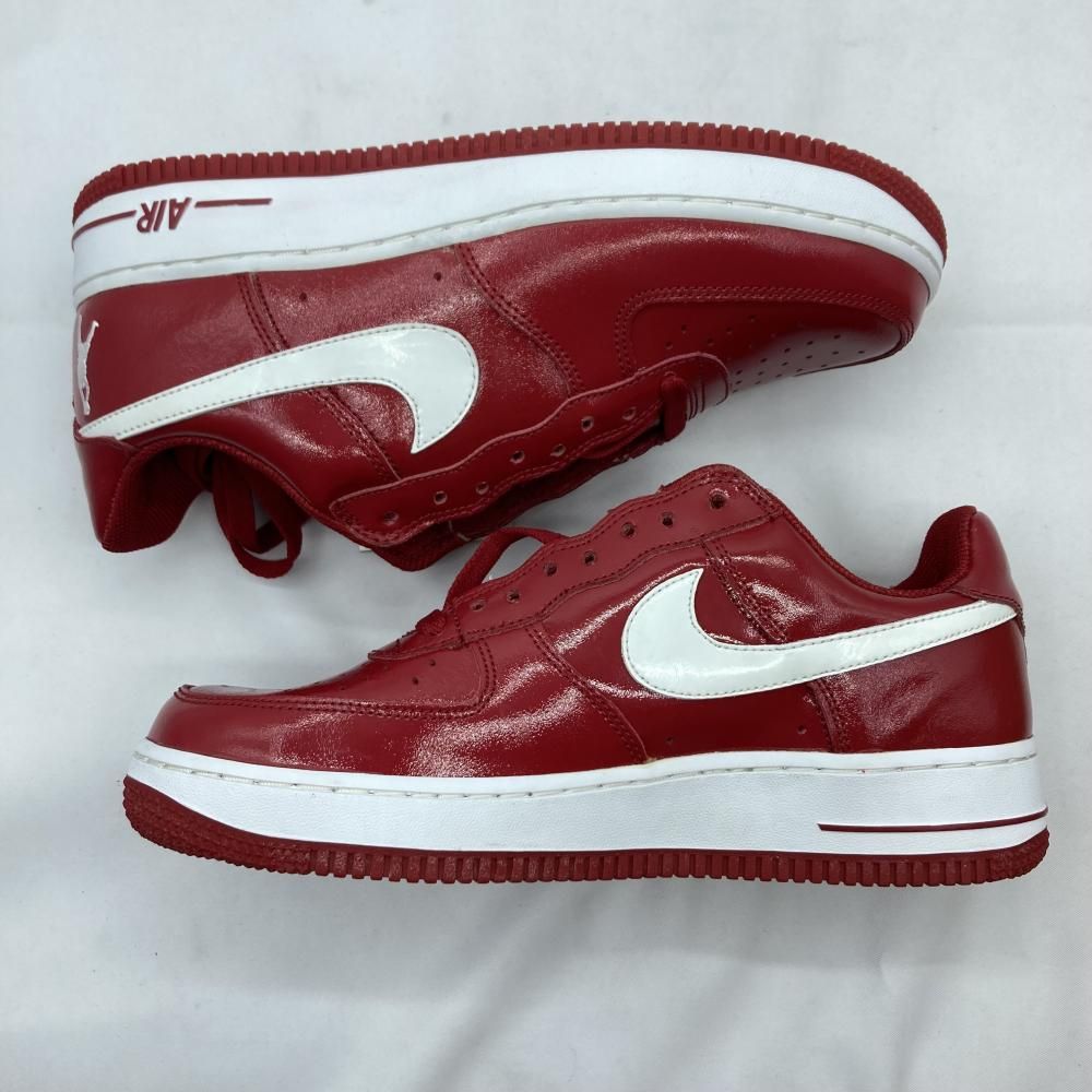  NIKE AIR FORCE 1 LOW SHEED Varsity Red White 26.5 cm 306347-611 ナイキ エアフォースワン 19 その他 靴