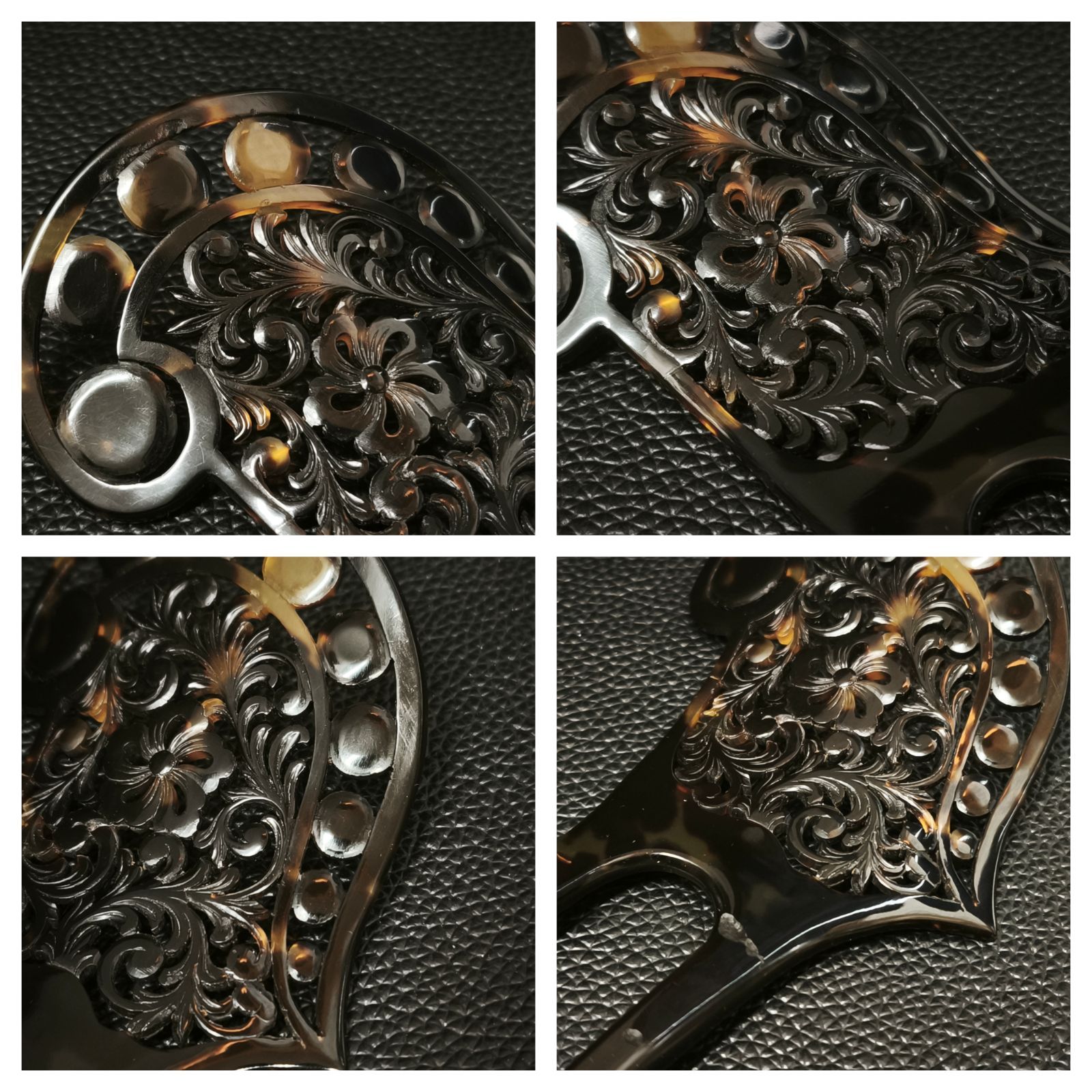 花柄かんざし 和装髪飾り