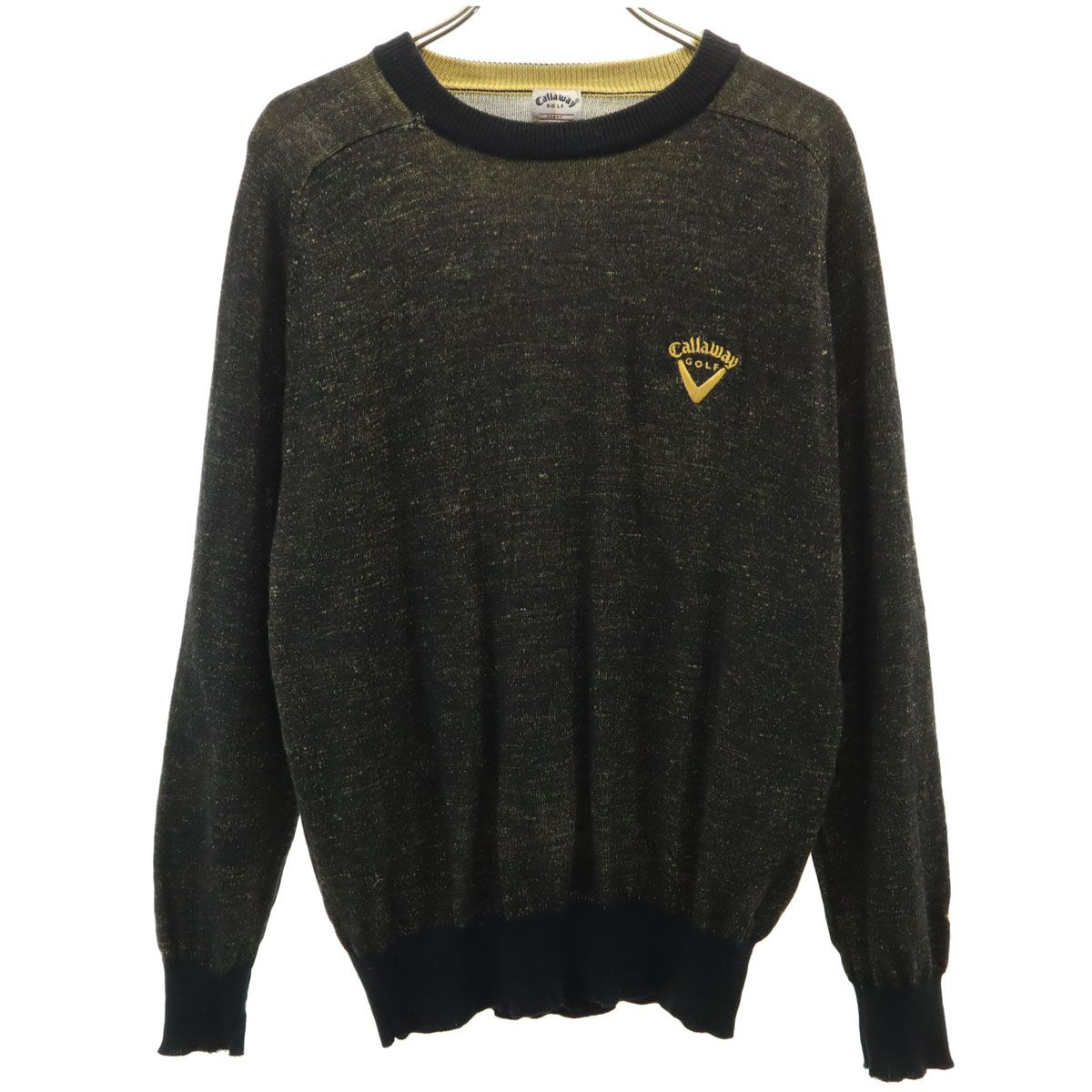 Callaway キャロウェイ ゴルフ 長袖 セーター L ブラック系 ニット