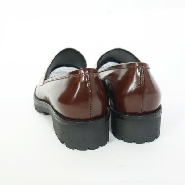  85 OFF マレーラ MARELLA 靴 37 ES 353 23.5 cm ブラウン ベージュ レディース ローファー レザーローファー 牛革 イタリア製 ローファー 革靴 靴