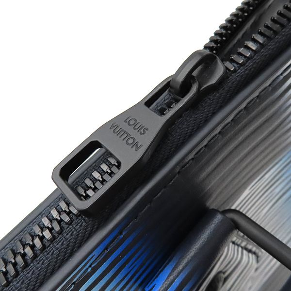 ルイヴィトン LOUIS VUITTON 2WAYバッグ サックプラ クロス レザー ダミエラッシュ ブルーグラデーション ブラック金具 黒 ショルダー エピXL M23957 RFID 保存袋 KARIMZIABAT_FR