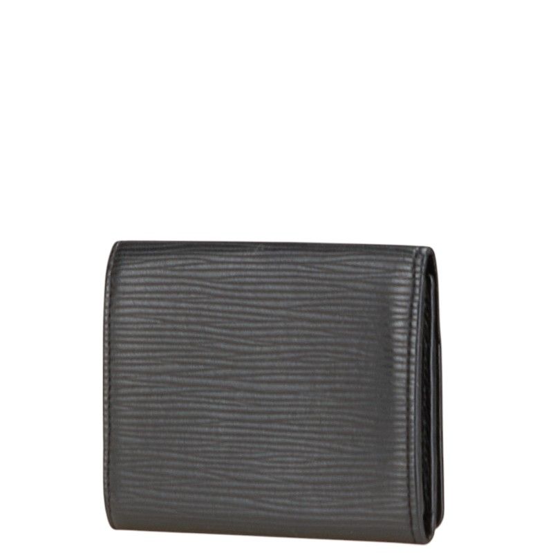 ルイ ヴィトン エピ アンヴェロップ カルト ドゥ ヴィジット カードケース 名刺入れ M62292 ノワール ブラック レザー レディース LOUIS VUITTON 1-0220196