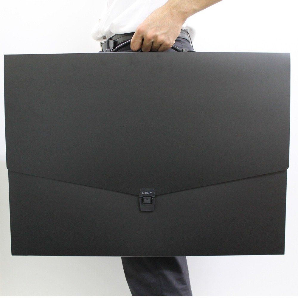  セキセイ ドキュメントファイル アルタートケース フラット A 2 ブラック ART 902 クリアホルダー ファイル バインダー ケース