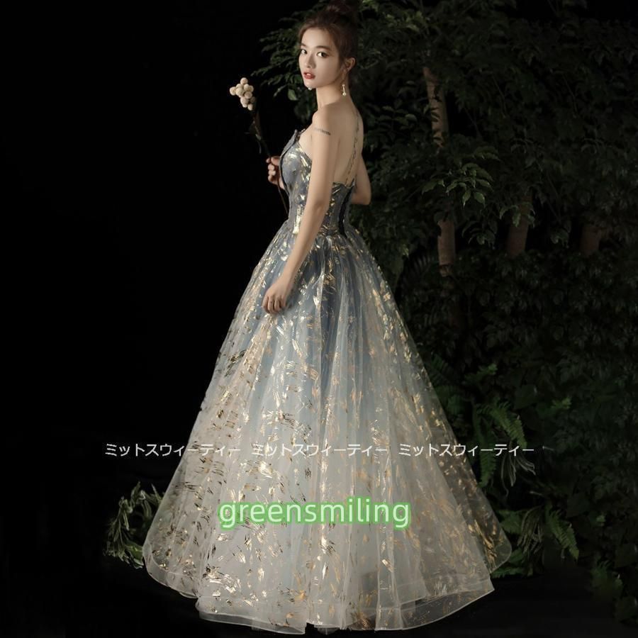  ドレス 演奏会 コンサート 披露宴 パーティードレス イブニングドレス 二次会 ビスチェドレス 発表会 ロングドレス ブルー パーティードレス ドレス ブライダル