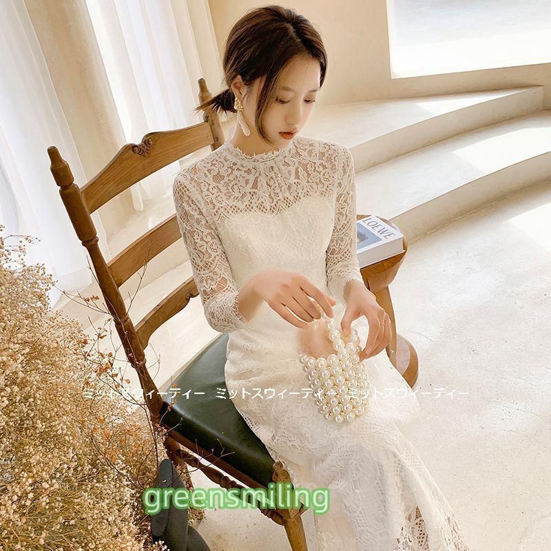 ウェディングドレス 花嫁 二次会 ウエディングドレス 結婚式 前撮り 披露宴 レストランウェディング ハネムーンフォト レース