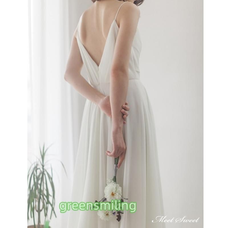 ウエディングドレス 前撮り