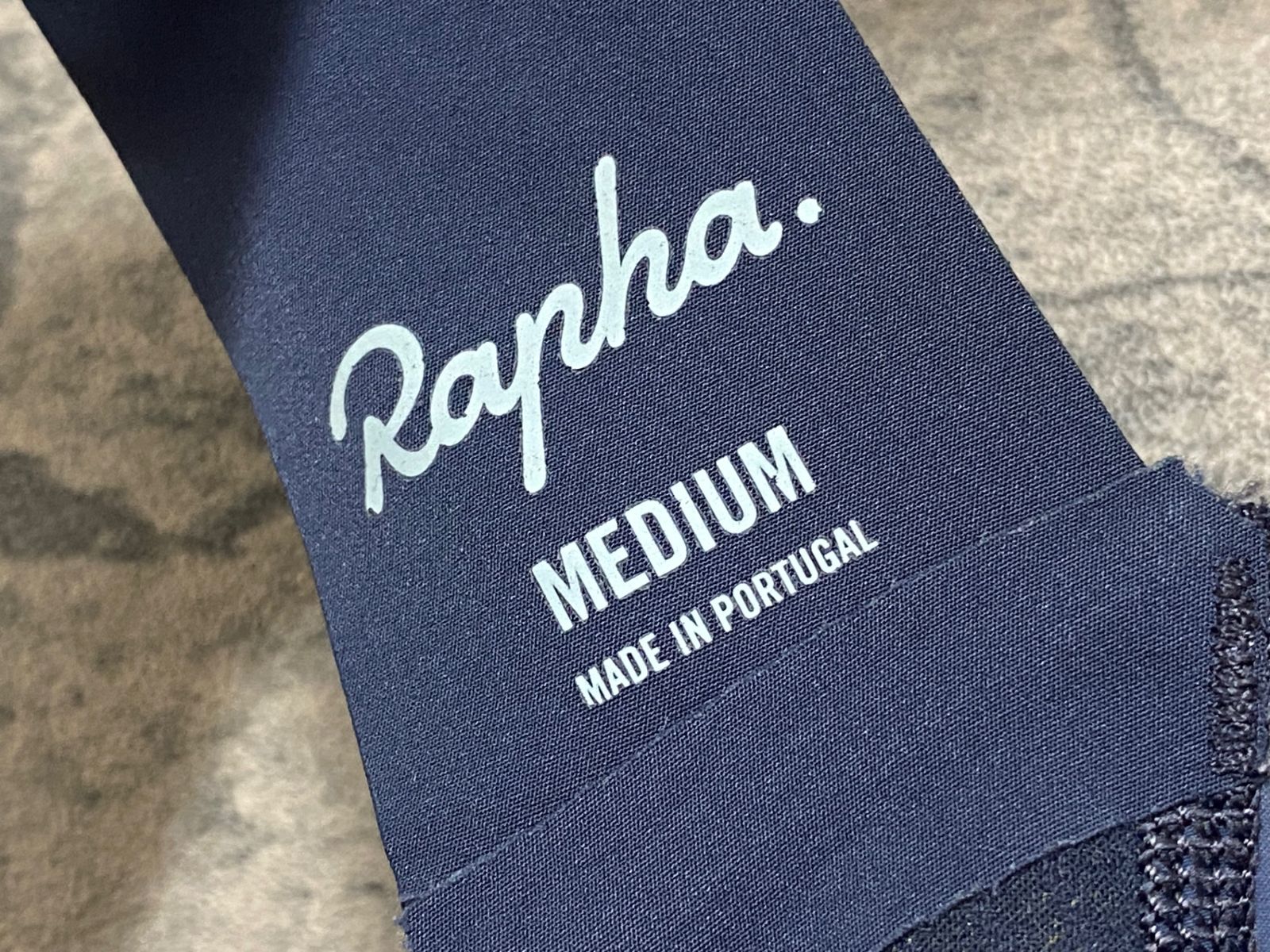 JM522 ラファ Rapha PRO TEAM POWERWEAVE BIB SHORTS ビブショーツ グレー M パッド擦れ BRIGHTFACE_UK