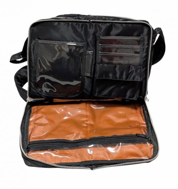 【美品】PORTER　ポーター タンカー ショルダーバッグ 黒 ブラック 美品 ポーター ショルダーバッグ タンカー ブラック 黒 斜め掛け