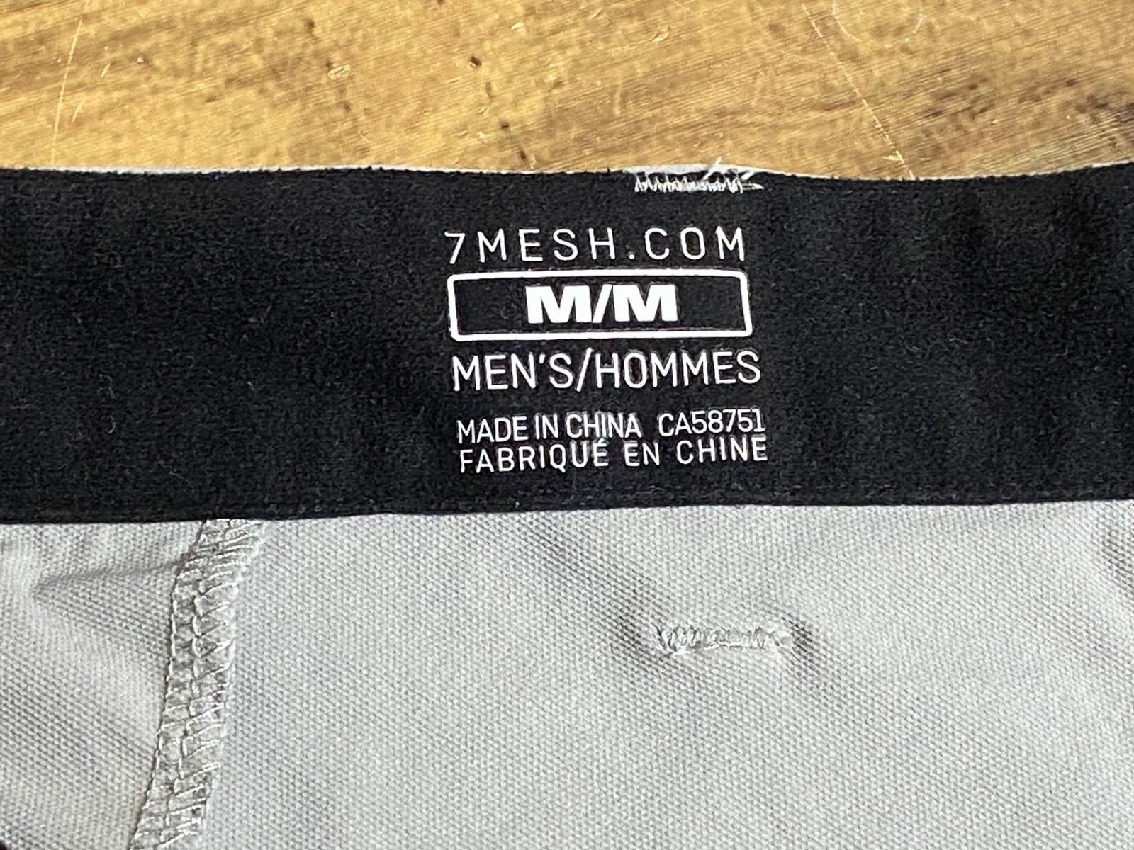 JM781 セブンメッシュ 7MESH ショート サイクルパンツ ライトグレー M LAWEED_CL