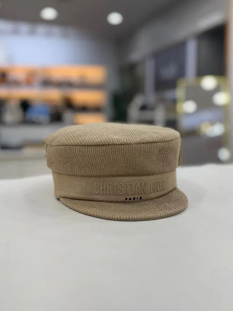  ディオール コットン 刺繍 ベースボール キャップ 帽子 ベージュ その他 キャップ