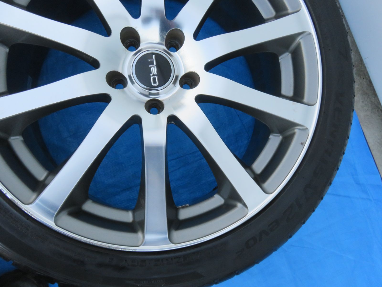  SFC 3162 トヨタ TRD TF 4 19インチ 19 8 J 47 5穴 PCD 114 3 ホイールタイヤ 245 40 ZR ４本セット アルファード ヴェルファイア クラウン エスティマ 19インチ タイヤ ホイールセット