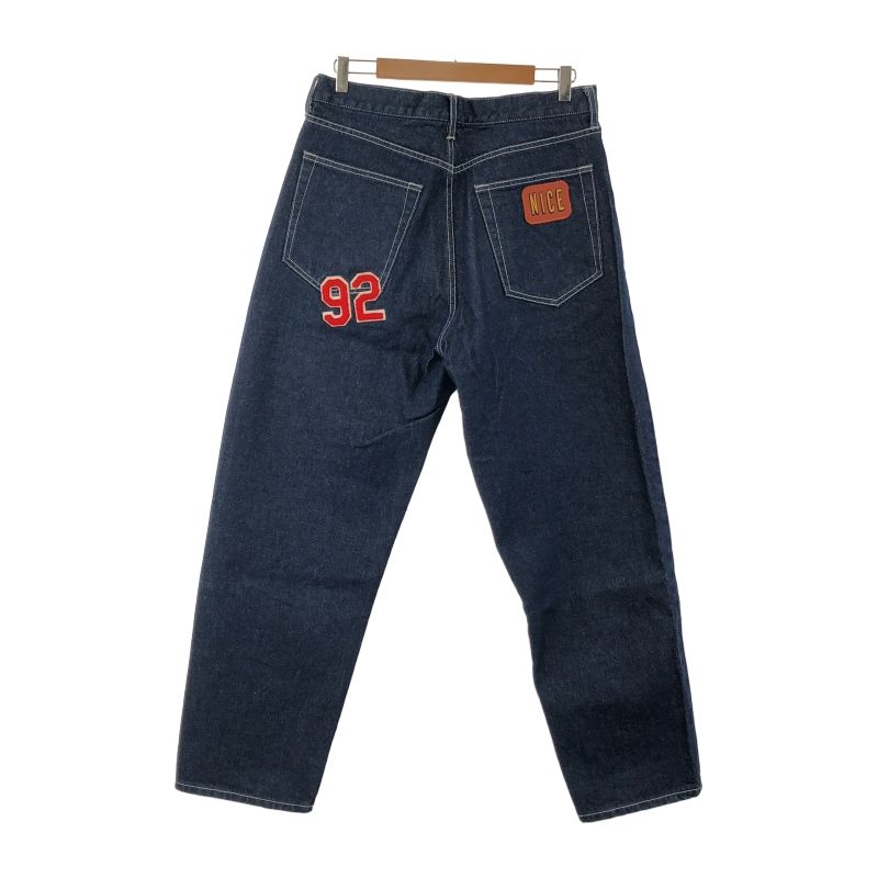 デニム ワッペン パンツ DENIM WEAR - PANTS デニムパンツ KEBOZ BLUE 