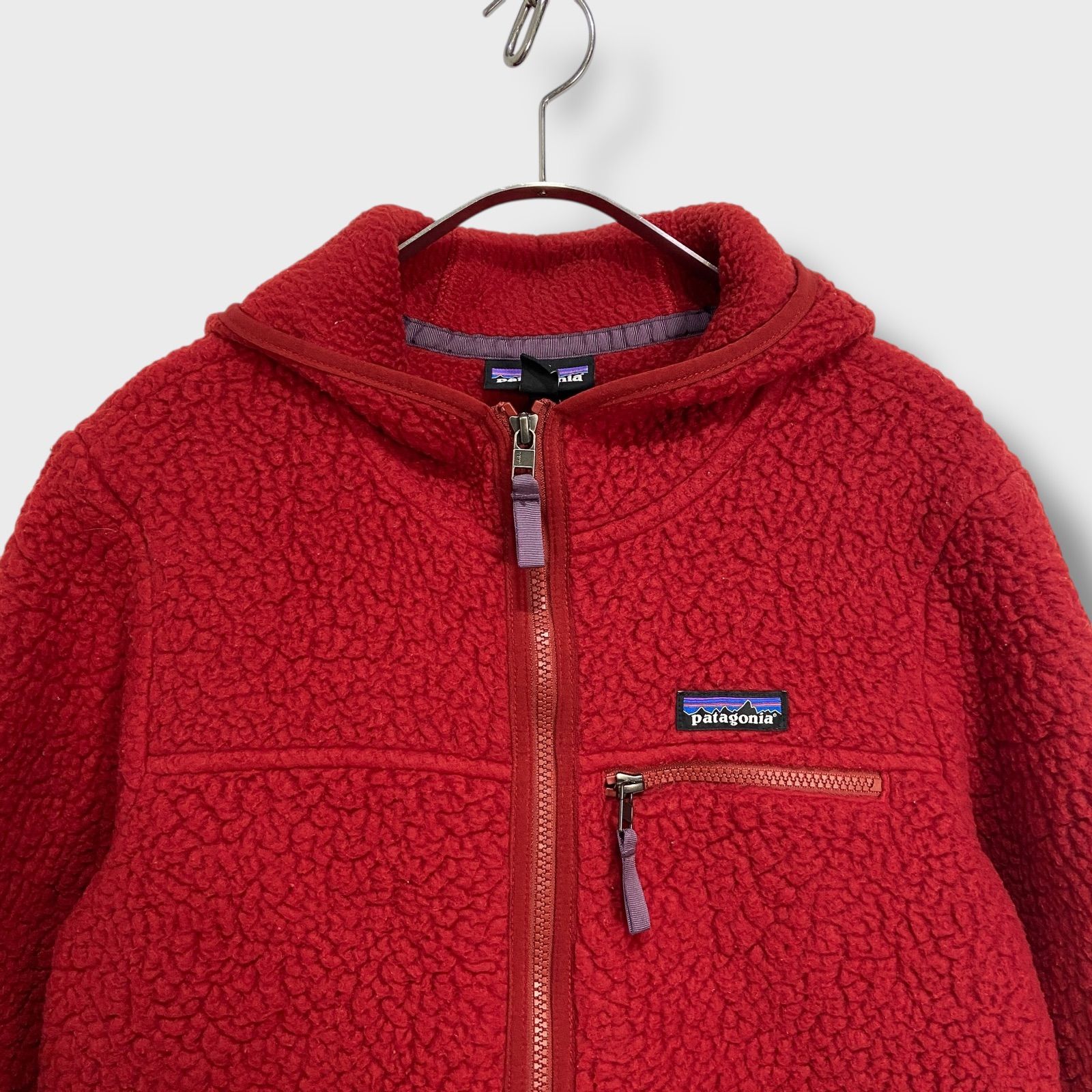 ☆patagonia☆パタゴニア☆レトロパイルフーディー☆ボアフリース 