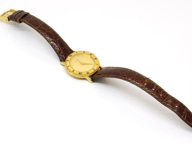 グッチ 3000.2.L □ アンティーク レディース時計 ウォッチ 革ベルト