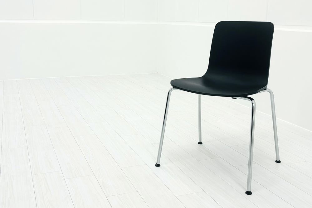 Vitra ヴィトラ HAL ミーティングチェア ダイニングチェア ジャスパー モリソン ブラック A000003899