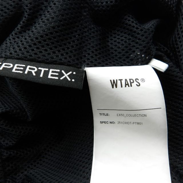 WTAPS 25ss SPST2001 TROUSERS NYLON TUSSAH PERTEX BLACK サイズ1  