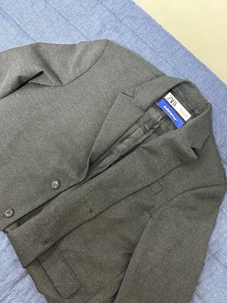 ZARA ADER ERROR オーバーサイズ ウール ブレーザー DARK GREY