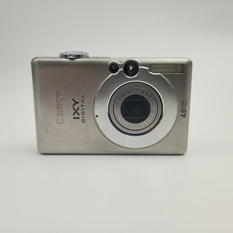 Canon IXY DIGITAL 50 シルバー コンパクトデジタルカメラ 〇