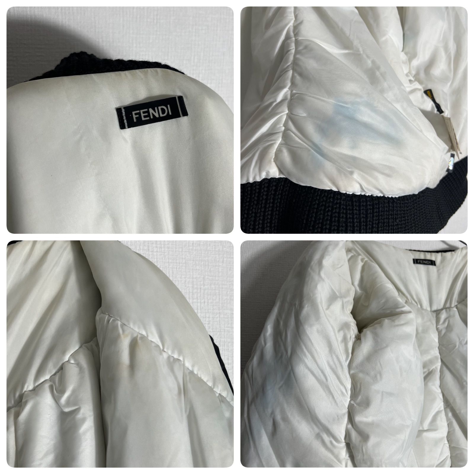 変形中綿ブルゾン