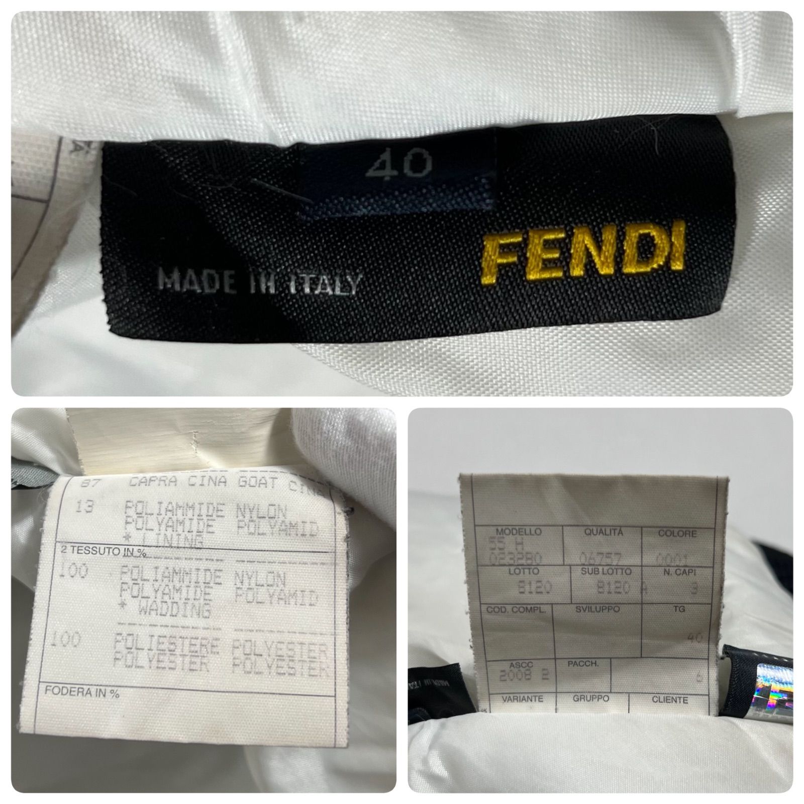 変形中綿ブルゾン