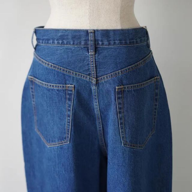 ピュアデニム バギーパンツ