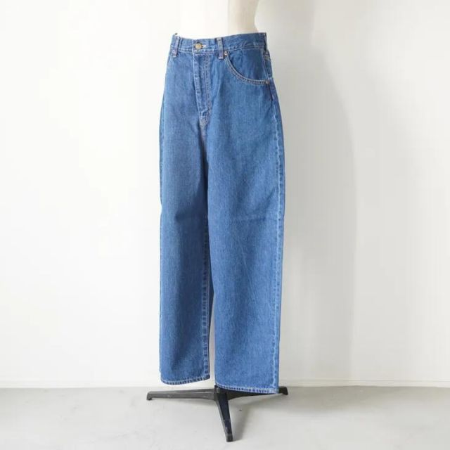 ESTROISLOSE エストゥロワルーズ ピュアデニム バギーパンツ indigo size 2 ボトムス デニム 10.75oz DECORATOM_COM_BR